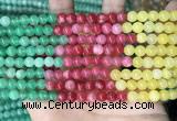 CCN5297 15 inches 6mm round candy jade beads Wholesale