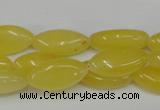 CCN572 15.5 inches 10*20mm marquise candy jade beads wholesale