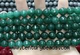 CCN5789 15 inches 10mm faceted round candy jade beads