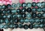 CCN5827 15 inches 10mm faceted round candy jade beads