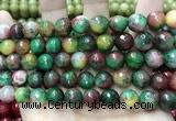 CCN5833 15 inches 10mm faceted round candy jade beads