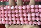 CCN5842 15 inches 8mm faceted nuggets candy jade beads Wholesale