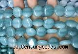 CCN5889 15 inches 15mm flat round candy jade beads Wholesale