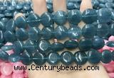 CCN5898 15 inches 15mm flat round candy jade beads Wholesale