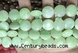 CCN5901 15 inches 15mm flat round candy jade beads Wholesale