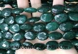 CCN5976 15 inches 13*18mm faceted oval candy jade beads