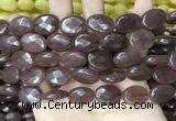 CCN5980 15 inches 13*18mm faceted oval candy jade beads