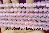 CCN6305 15.5 inches 8mm faceted round candy jade beads Wholesale