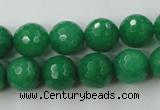 CCN797 15.5 inches 8mm faceted round candy jade beads wholesale