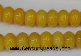 CCN91 15.5 inches 8*12mm rondelle candy jade beads wholesale