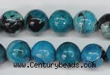 CCO166 15.5 inches 15mm round dyed natural chrysotine beads