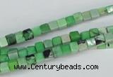 CCO26 15.5 inches 4*4mm cube natural chrysotine beads