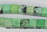 CCO27 15.5 inches 10*10mm cube natural chrysotine beads