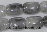 CCQ177 15.5 inches 15*20mm rectangle cloudy quartz beads wholesale