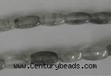 CCQ355 15.5 inches 6*12mm cuboid cloudy quartz beads wholesale