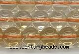 CCR345 15.5 inches 6mm round natural citrine beads wholesale