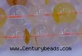 CCR365 15.5 inches 14mm round citrine beads wholesale