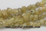 CCR84 15.5 inches 7mm chip citrine gemstone beads wholesale