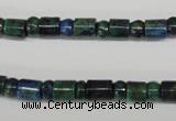 CCS152 15.5 inches 4*6mm rondelle & 6*7mm tube dyed chrysocolla beads