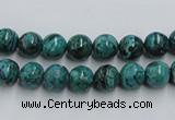 CCS202 15.5 inches 6mm round natural Chinese chrysocolla beads