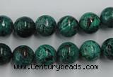 CCS204 15.5 inches 10mm round natural Chinese chrysocolla beads