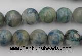 CCS504 15.5 inches 12mm round natural chrysocolla gemstone beads