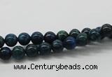 CCS51 16 inches 6mm round dyed chrysocolla gemstone beads wholesale