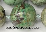 CCS905 15.5 inches 16mm round natural chrysocolla gemstone beads