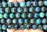 CCS953 15 inches 12mm round chrysocolla gemstone beads