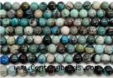 CCS957 15 inches 8mm round natural chrysocolla beads wholesale