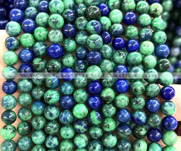 CCS961 15 inches 6mm round chrysocolla beads wholesale