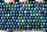 CCS965 15 inches 4mm round chrysocolla gemstone beads