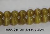 CCT1212 15 inches 4mm round cats eye beads wholesale