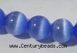 CCT1386 15 inches 7mm round cats eye beads wholesale