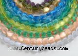 CCT14 10*12mm different color heart cats eye beads Wholesale