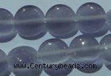 CCT490 15 inches 8mm flat round cats eye beads wholesale