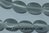 CCT631 15 inches 6*8mm oval cats eye beads wholesale