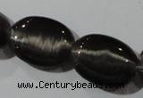 CCT708 15 inches 10*12mm oval cats eye beads wholesale