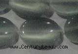 CCT750 15 inches 11*15mm oval cats eye beads wholesale