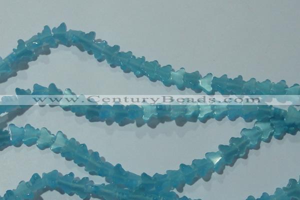 CCT931 15 inches 6*8mm butterfly cats eye beads wholesale