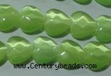 CCT972 15 inches 12*12mm faceted heart cats eye beads wholesale