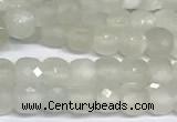 CCU1001 15 inches 4mm faceted cube moonstone beads
