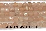 CCU1324 15 inches 2.5mm faceted cube suntone beads