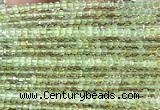 CCU1608 15 inches 2.5mm faceted cube prehnite gemstone beads