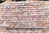 CCU1640 15 inches 2.5mm faceted cube morganite gemstone beads