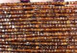 CCU1659 15 inches 2.5mm faceted cube orange garnet beads