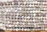 CCU1855 15 inches 4mm faceted cube kunzite gemstone beads