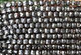 CCU1919 15 inches 4mm faceted cube terahertz beads wholesale