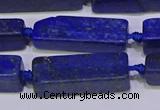 CCU620 15.5 inches 8*20mm - 10*30mm cuboid lapis lazuli beads