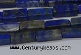 CCU721 15.5 inches 4*13mm cuboid lapis lazuli beads wholesale